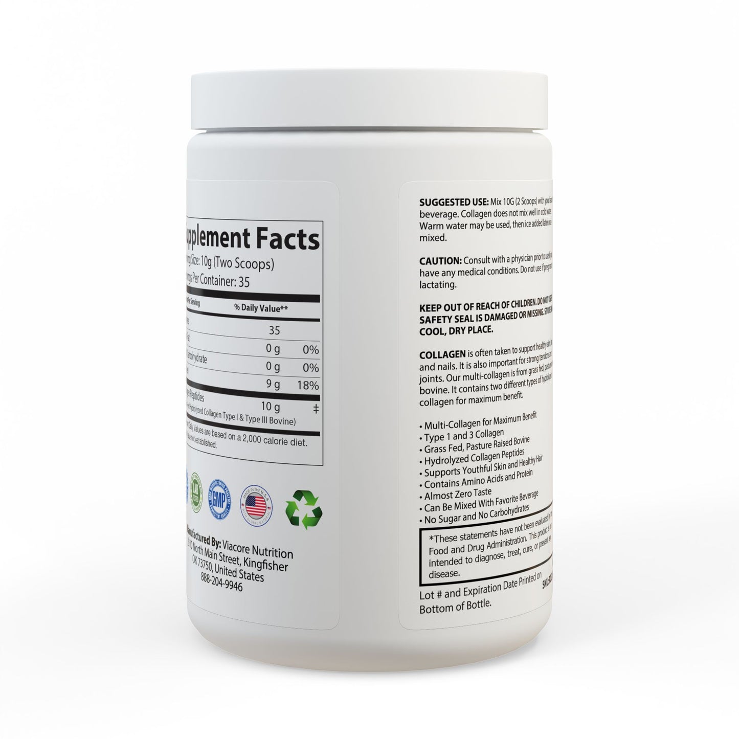 Ready Up® Collagen Peptides – Type I & III