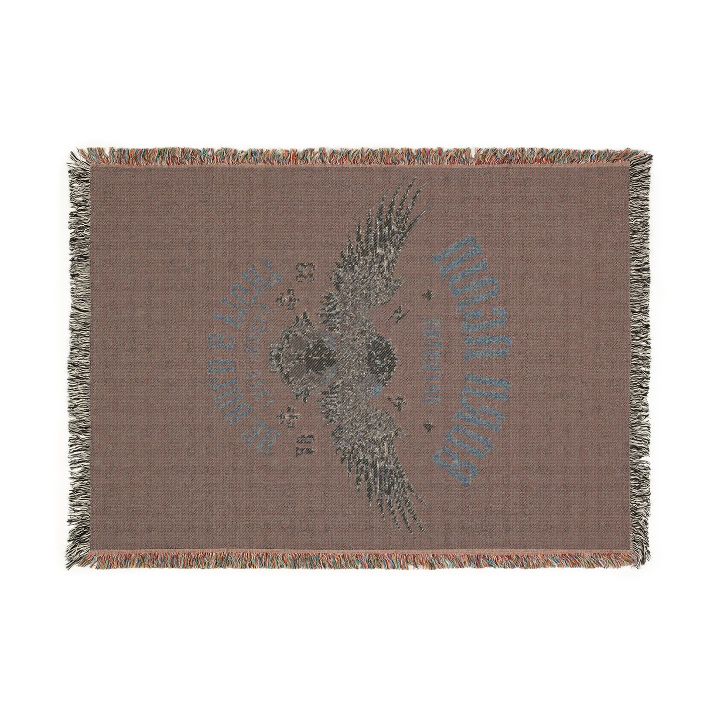 Vintage Born Again Operator Woven Blanket
