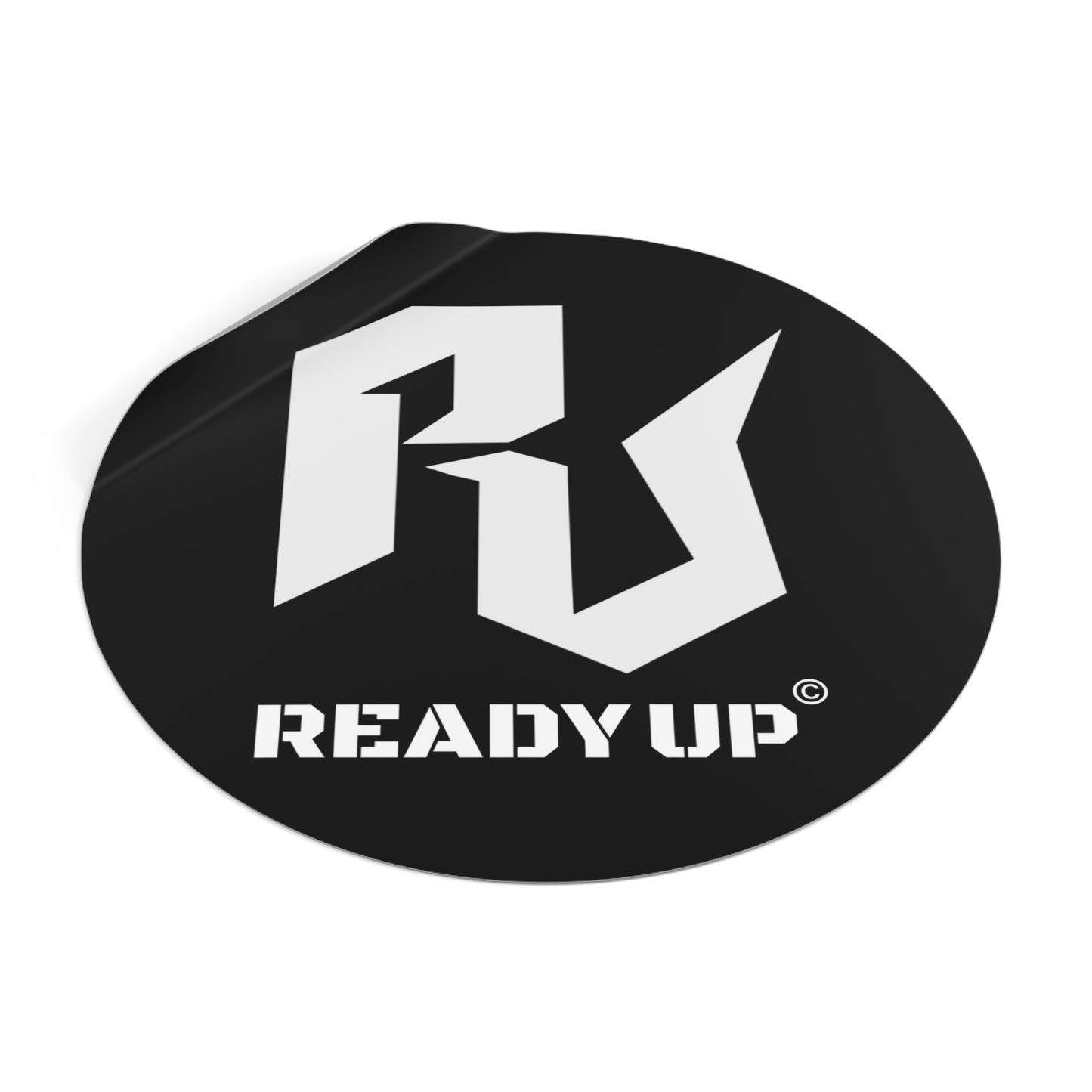 Ready Up® Round Vinyl Sticker