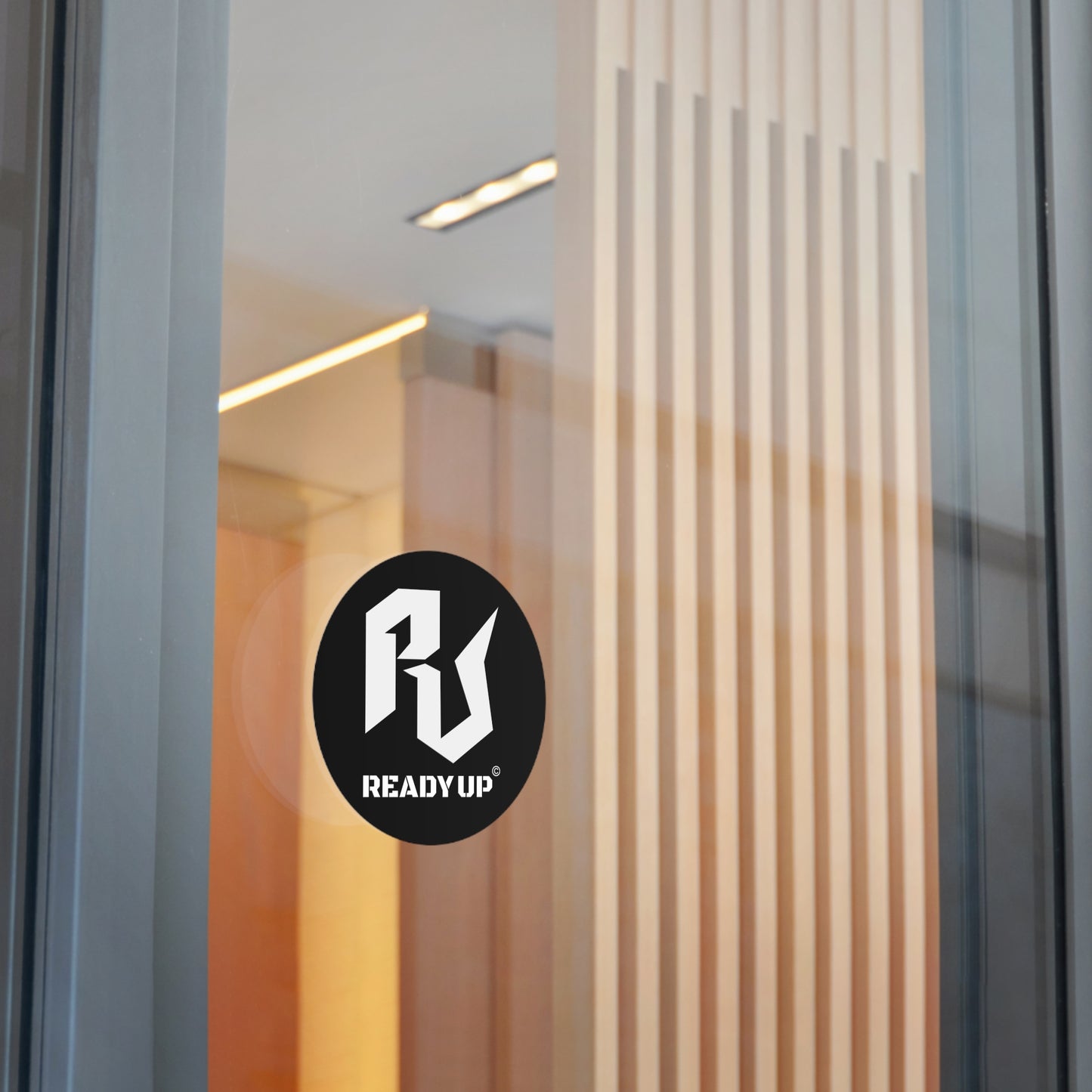 Ready Up® Round Vinyl Sticker