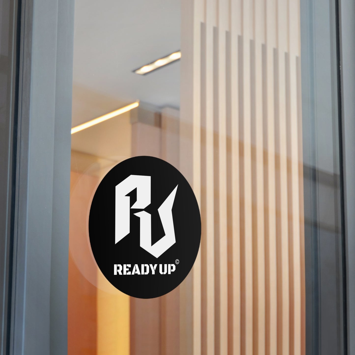 Ready Up® Round Vinyl Sticker