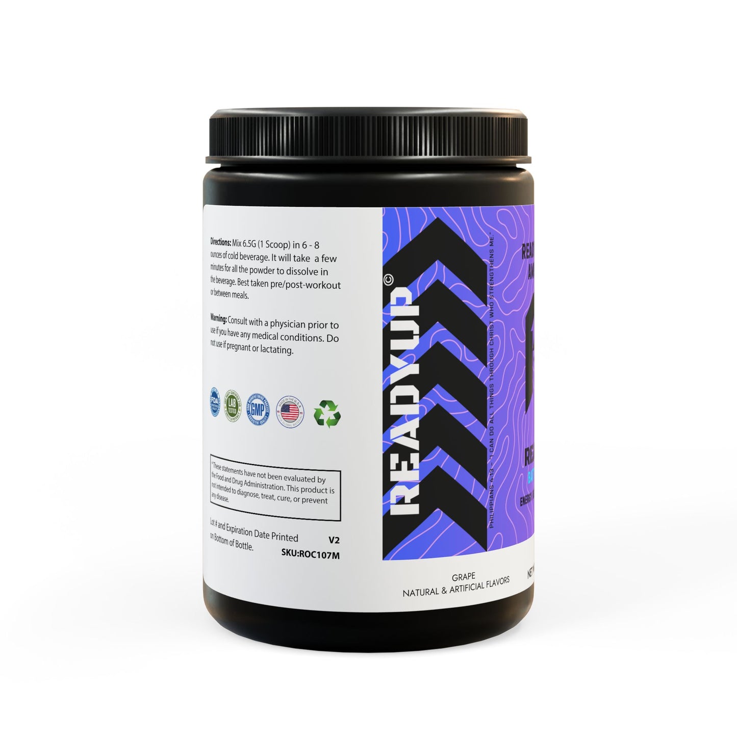 Ready Up® BCAA Amino Fuel – Battle Grape