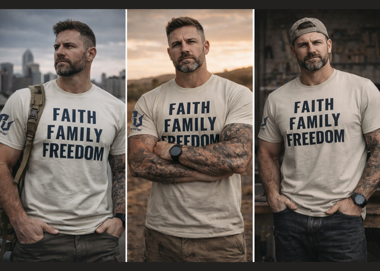 Faith Family Freedom T=Shirt