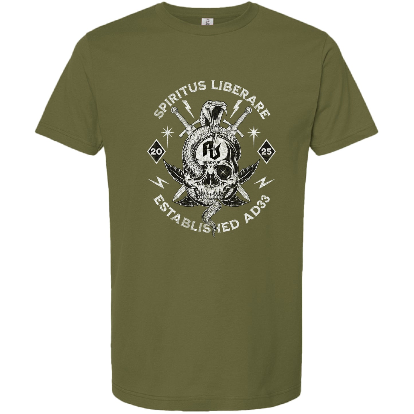 Heather Military Green - FRONT