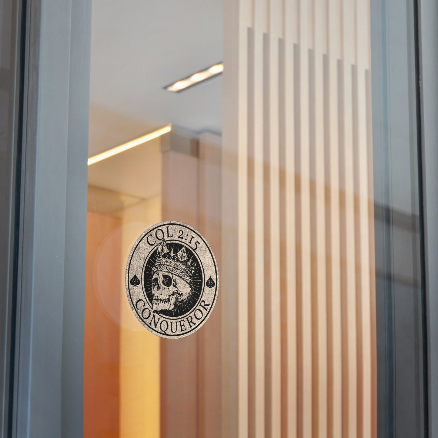 Col 2:15 Conqueror Vinyl Sticker