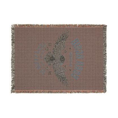 Vintage Born Again Operator Woven Blanket