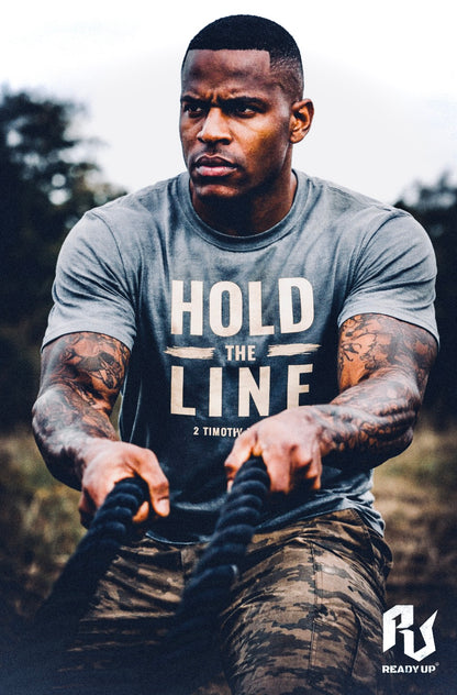 HOLD THE LINE T-(light version) T-SHIRT