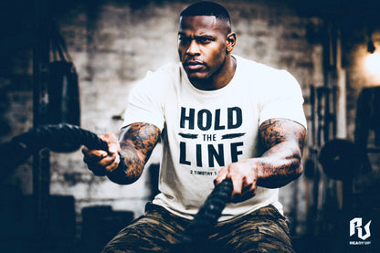 HOLD THE LINE (Dark Version) T-SHIRT - new