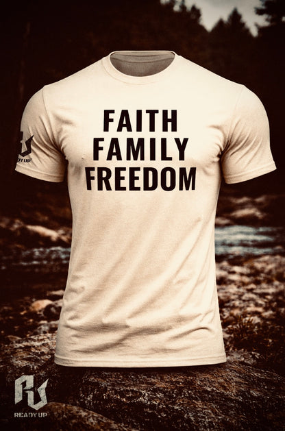 Faith Family Freedom T=Shirt