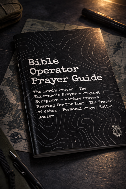Bible Operator Prayer Guide (FREE TO DOWNLOAD)
