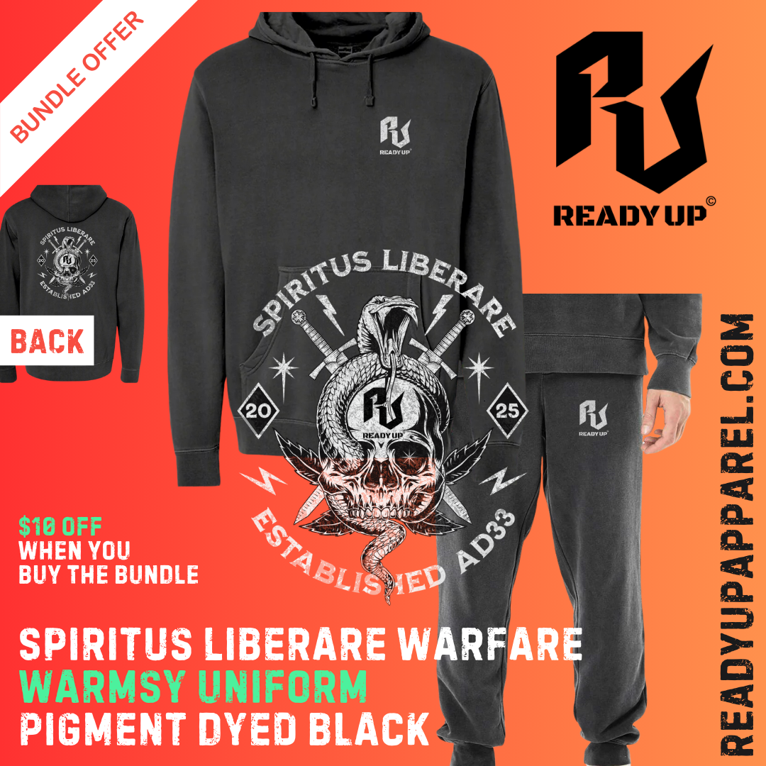 Spiritus Liberare Warfare Warmsy Uniform – Pigment Dyed Black