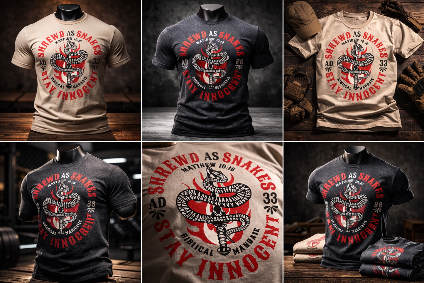 Shrewd As Snakes T-Shirt