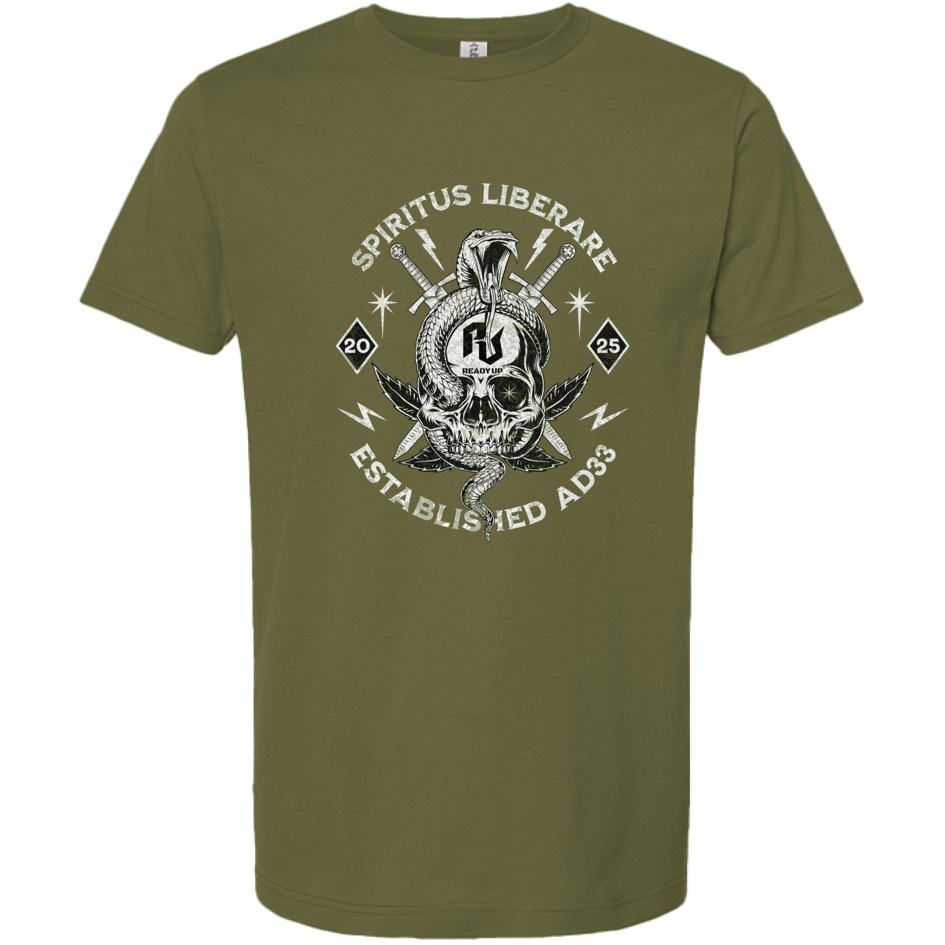 Heather Military Green - FRONT