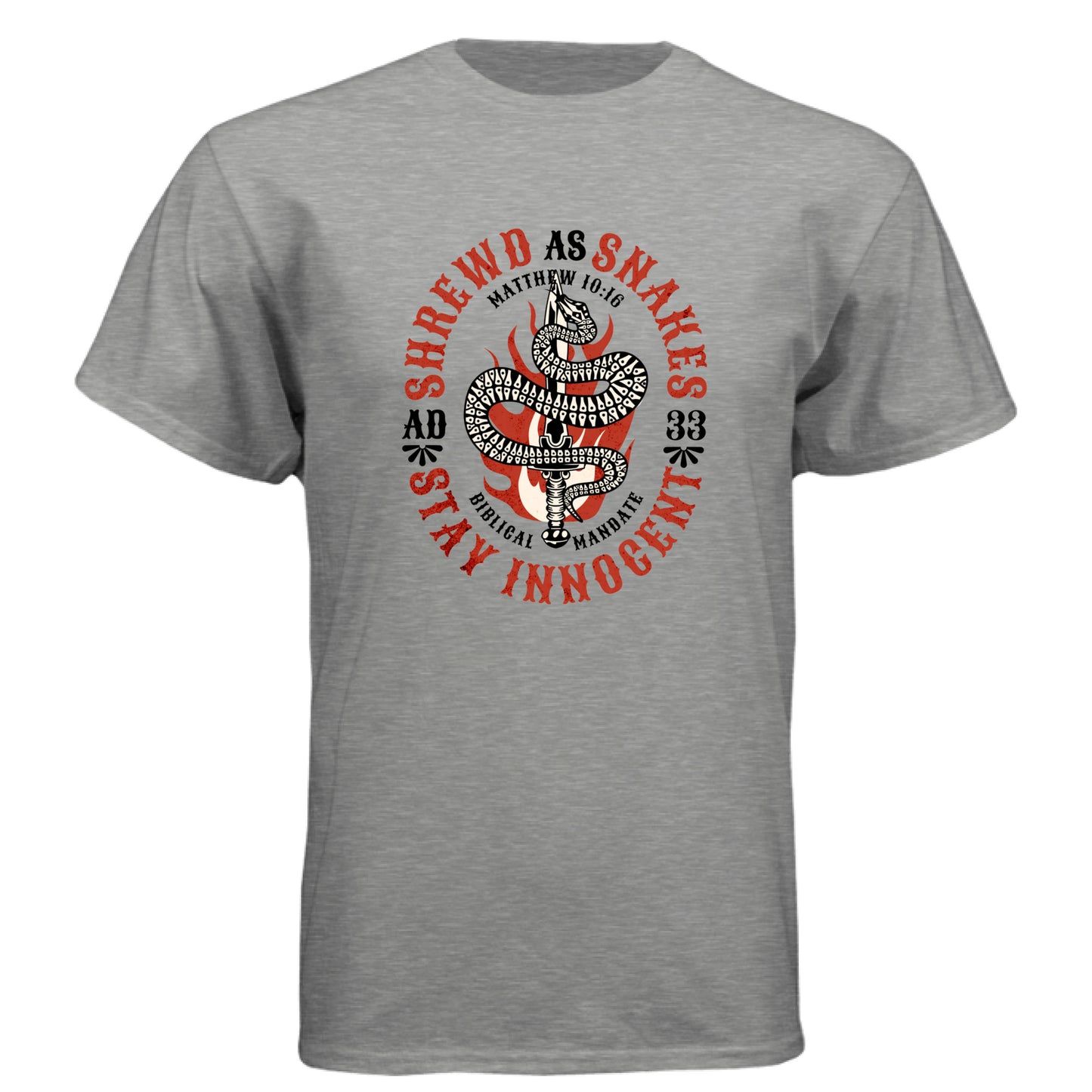 Dark Heather Grey (60/40) - FRONT