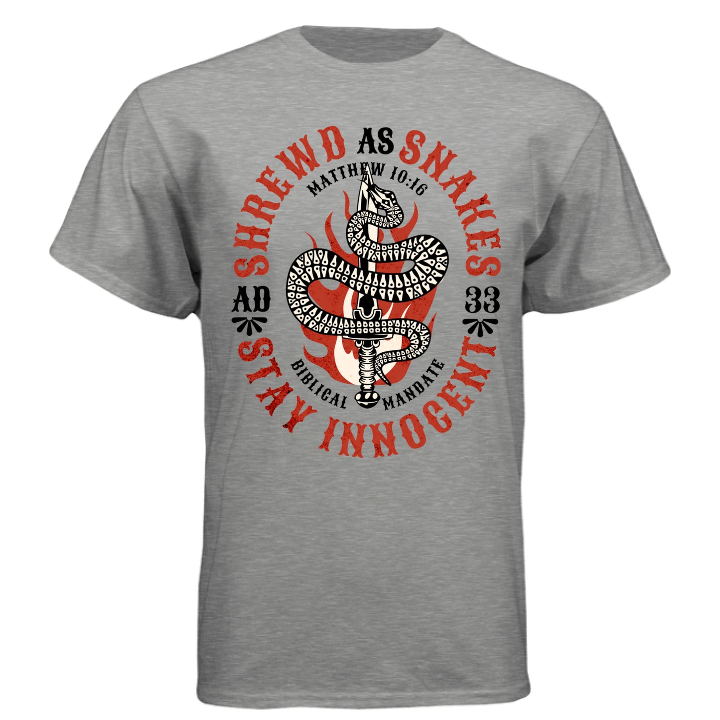 Dark Heather Grey (60/40) - FRONT