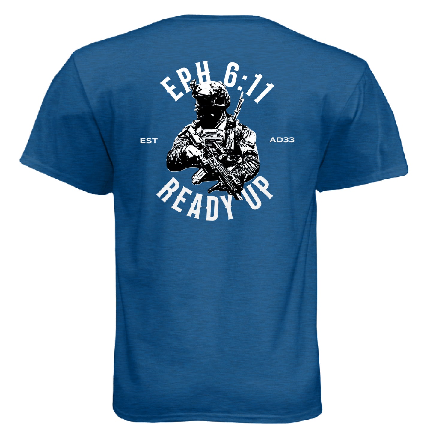 Heather Cool Blue - BACK