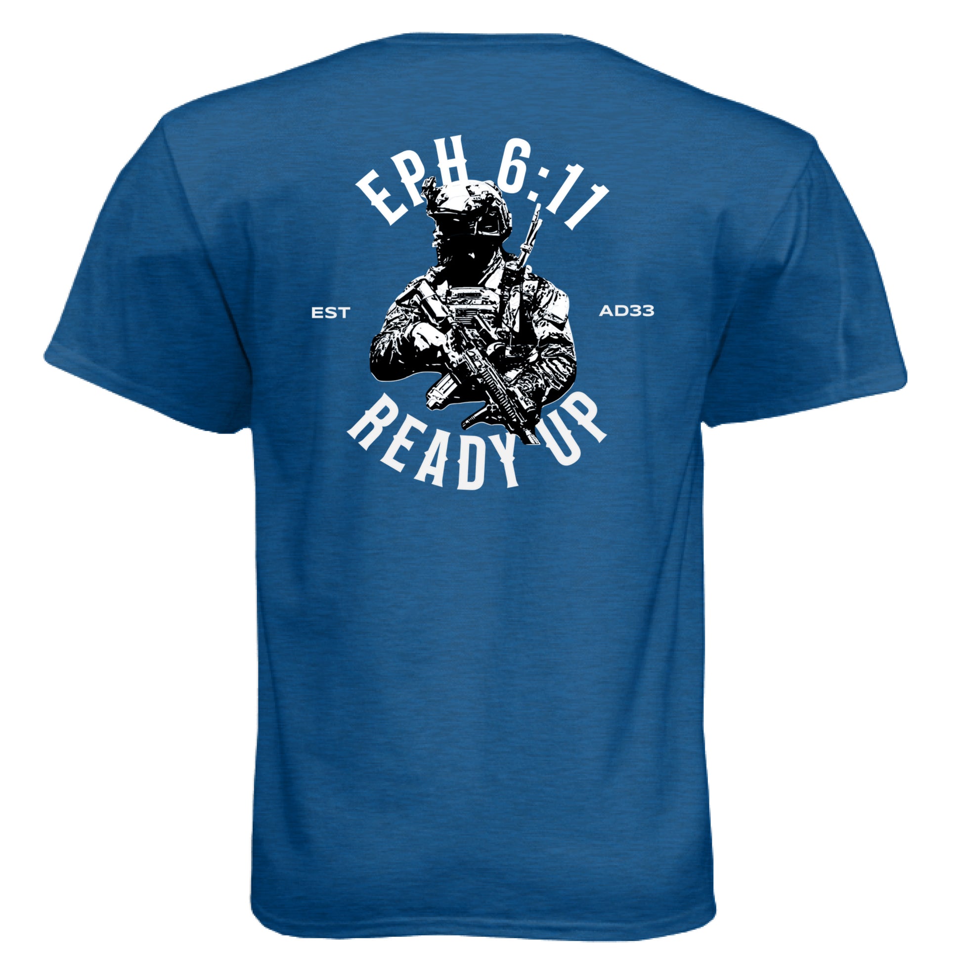 Heather Cool Blue - BACK