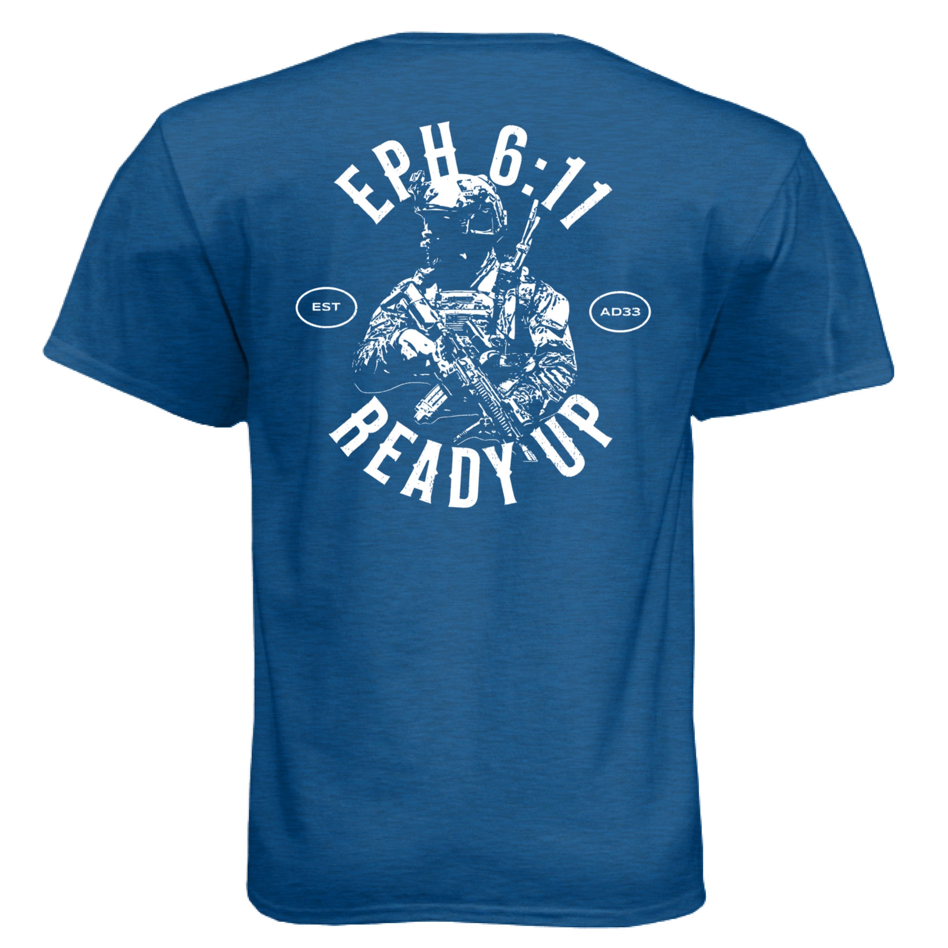 Heather Cool Blue - BACK