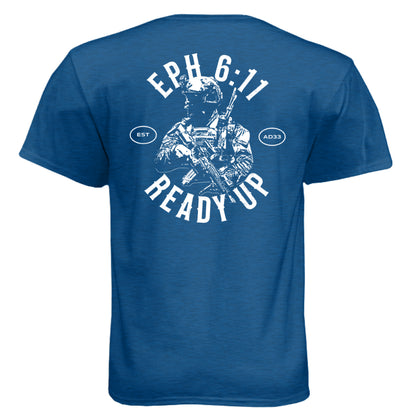 Heather Cool Blue - BACK