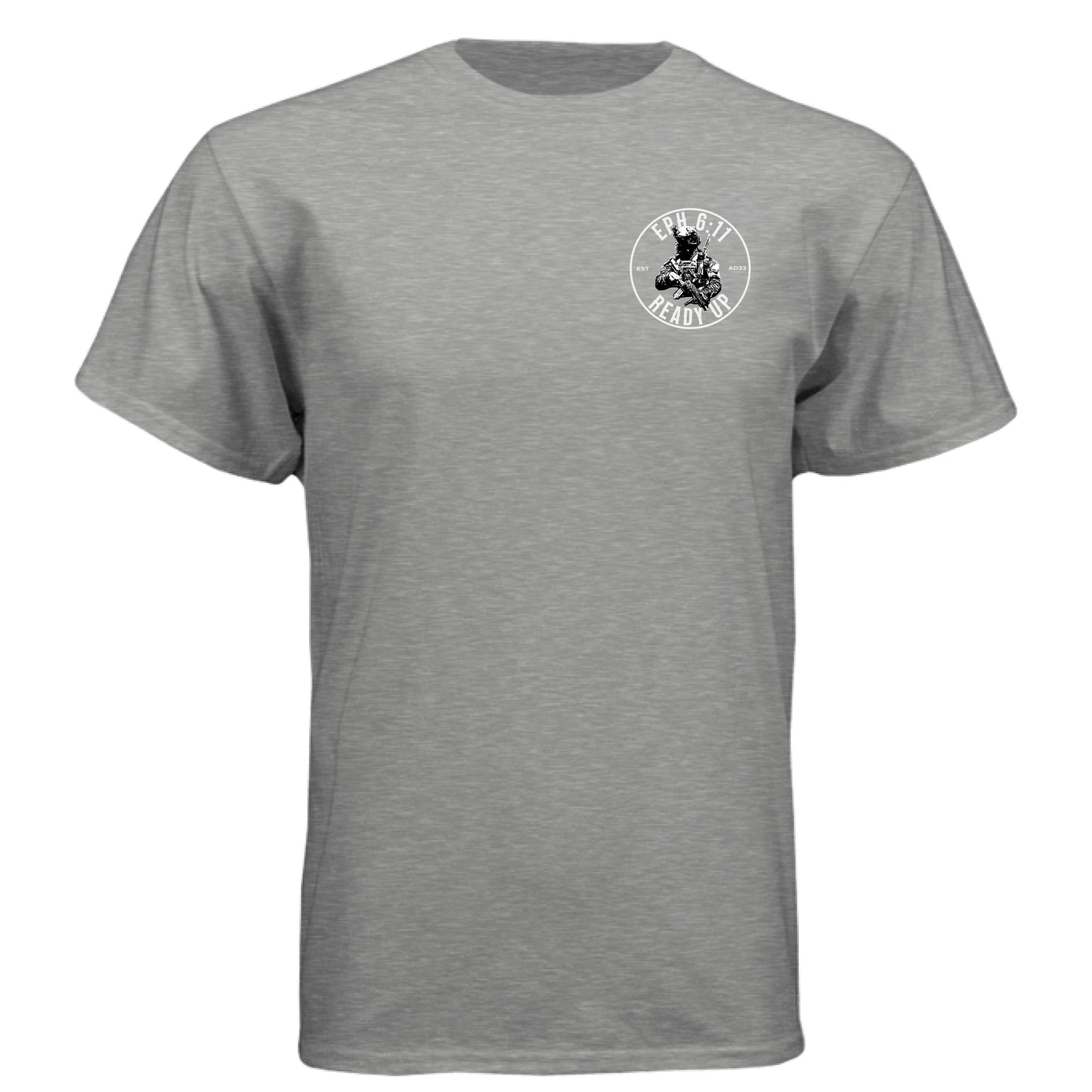 Dark Heather Grey (60/40) - FRONT