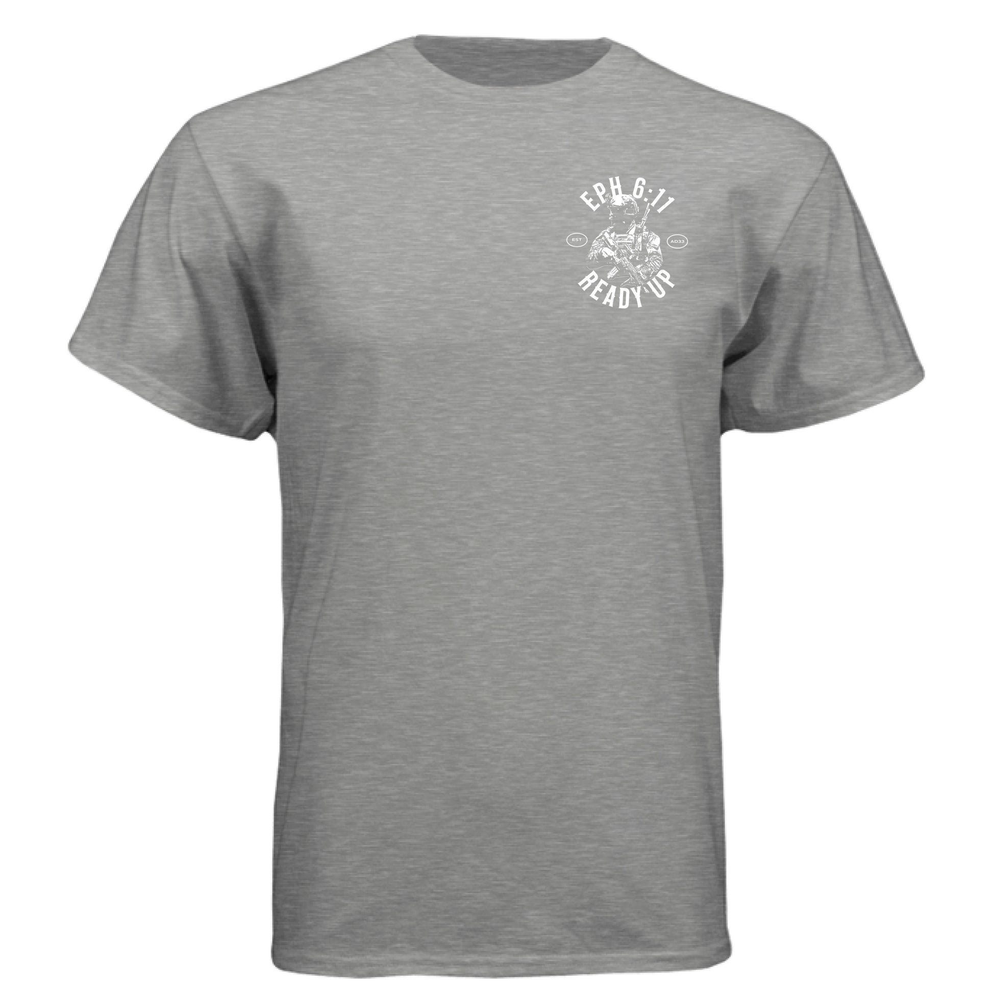 Dark Heather Grey (60/40) - FRONT
