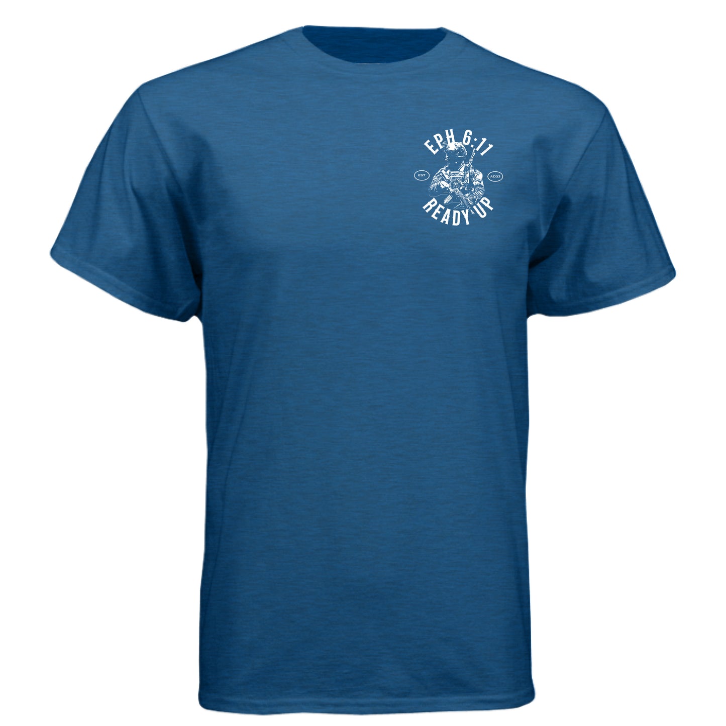 Heather Cool Blue - FRONT
