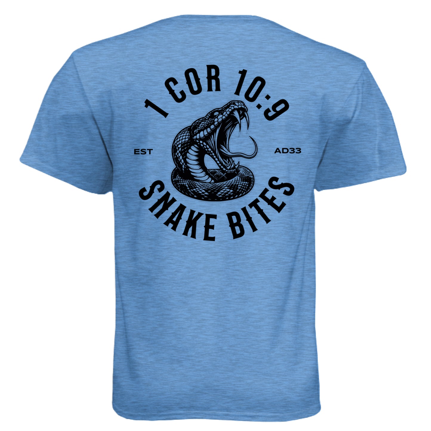 Heather Columbia Blue - BACK